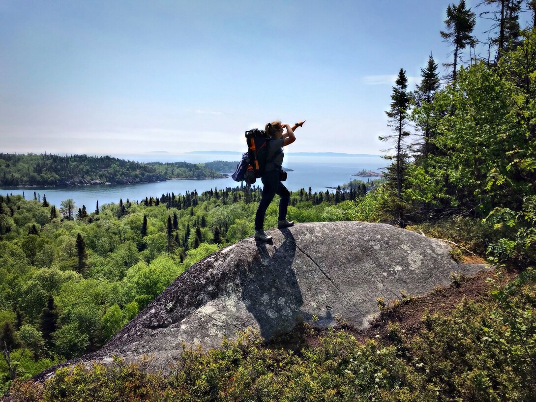 A Weekend Hiking Casque Isles Trail in Superior Country