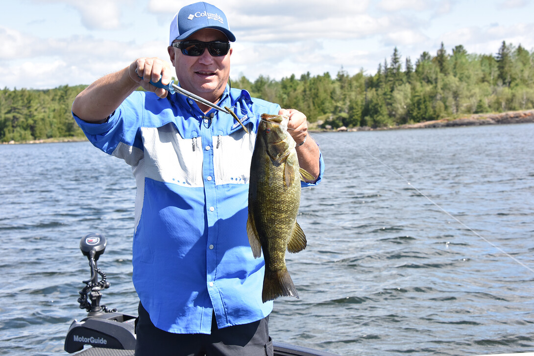 Bob Izumi visits Blue Heron Resort on the Spanish River