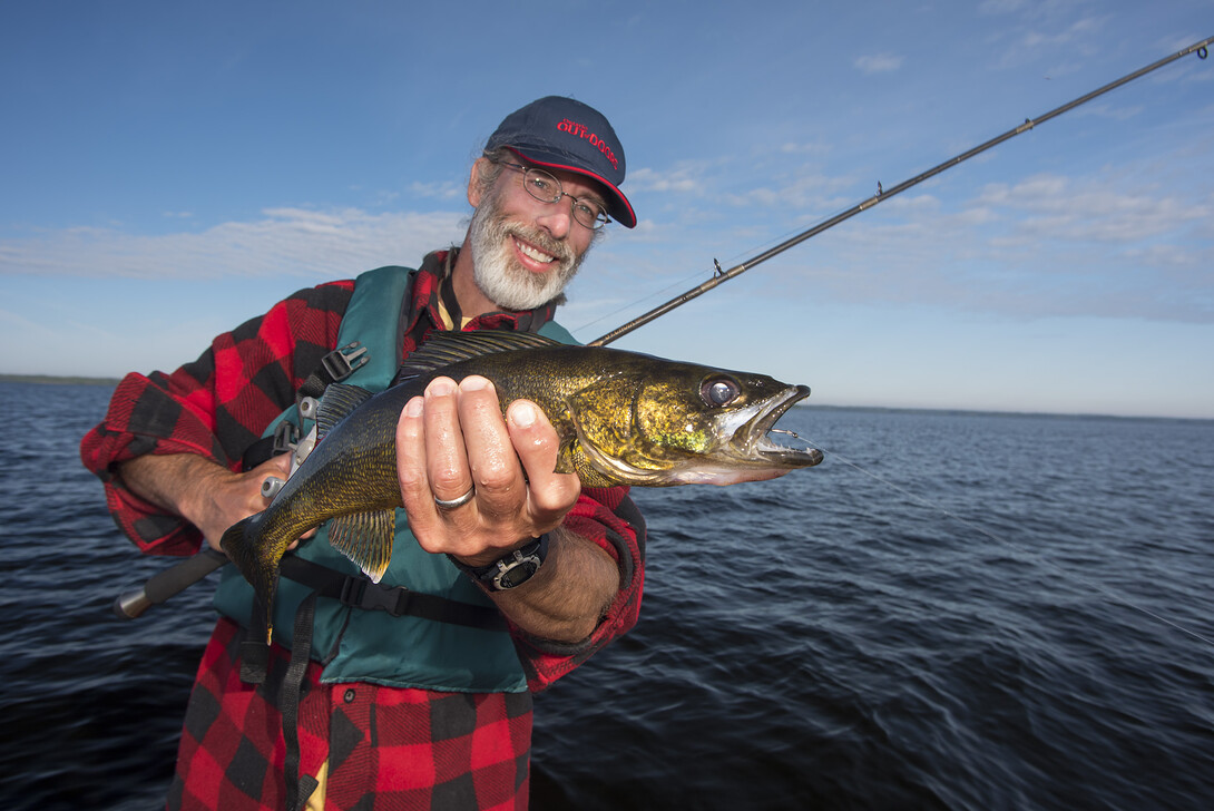 Angling the Waters of Nagagami Lake at Timberwolf Lodge