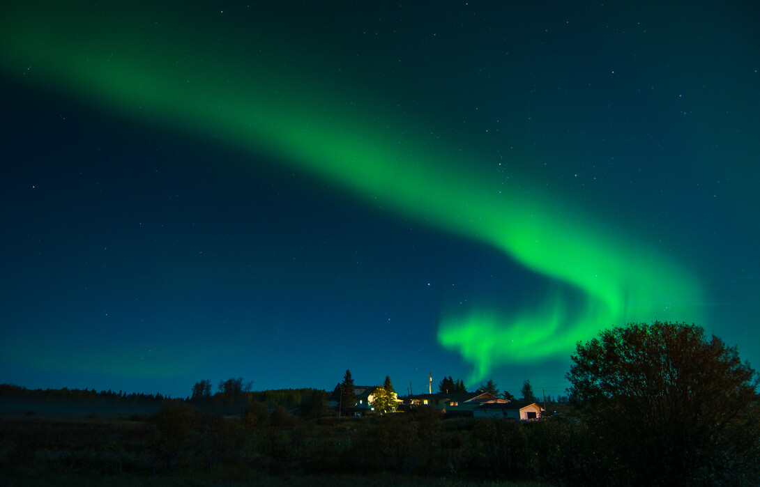 Northern Lights in Northeastern Ontario