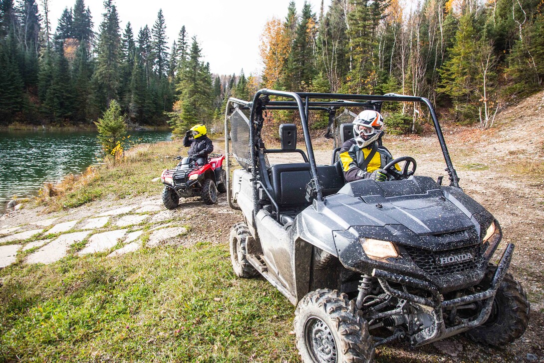 Beginner ATV Rides in the Great Canadian Wilderness