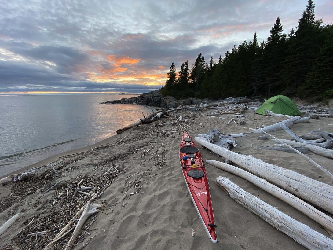 lake superior kayaking trips