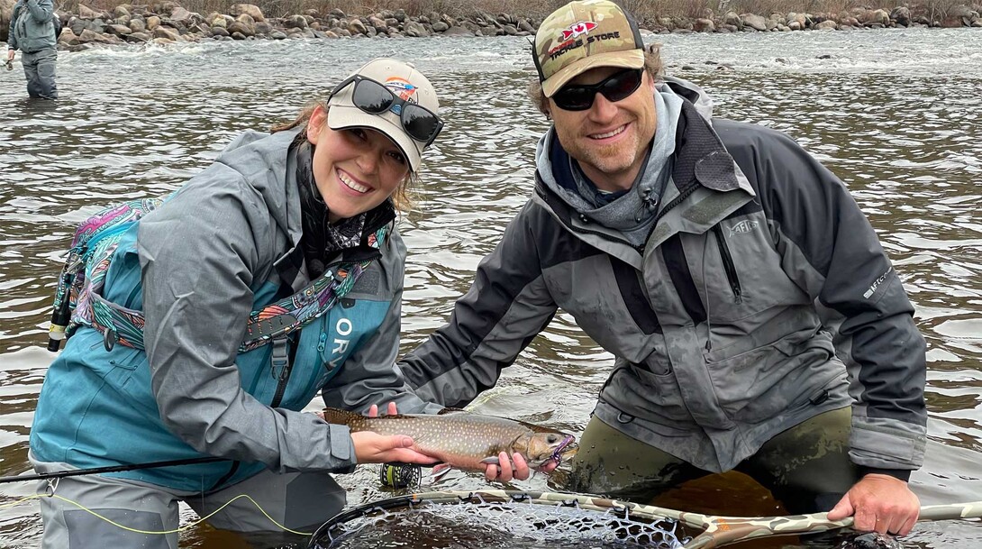 Brook Trout on the Fly: Carolyn Beach Inn Algoma Country