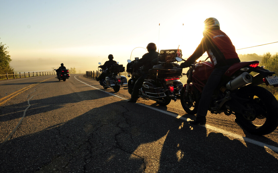 Ontario Motorcycle Adventure Tourer Visits Final Resting Place of