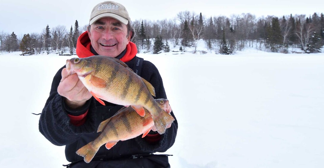 Big River Perch - Fly Fishing Rough Conditions