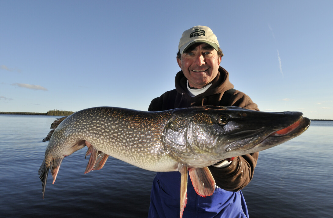 Pike Fishing in Lake of the Woods, Canada