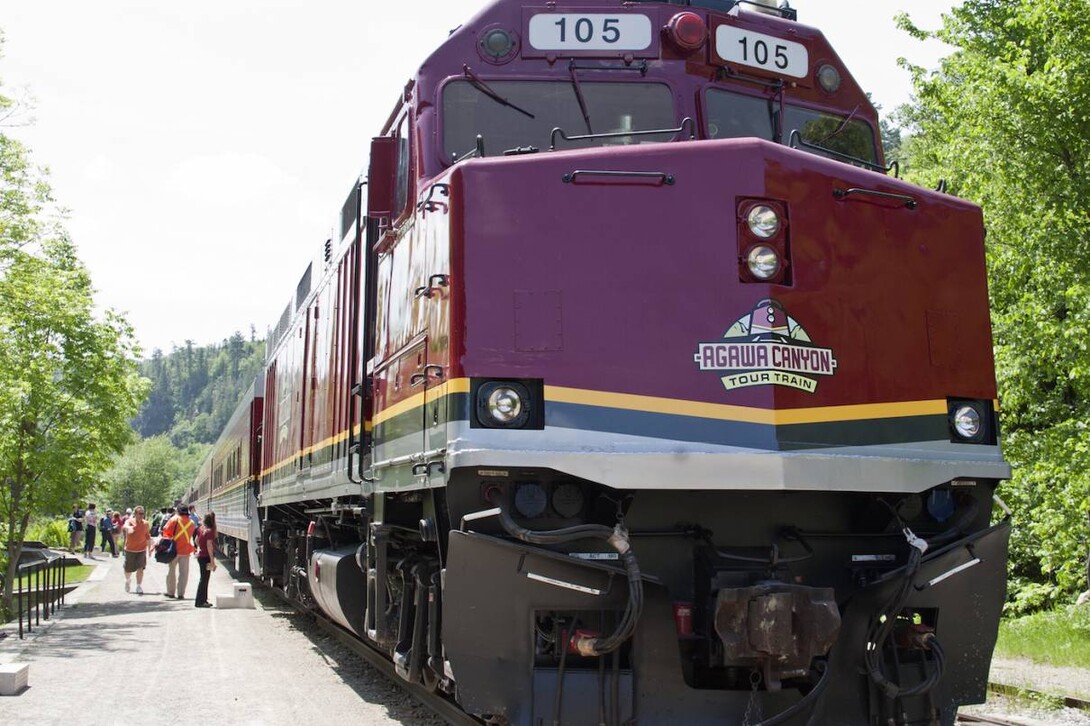 sault sainte marie train tour