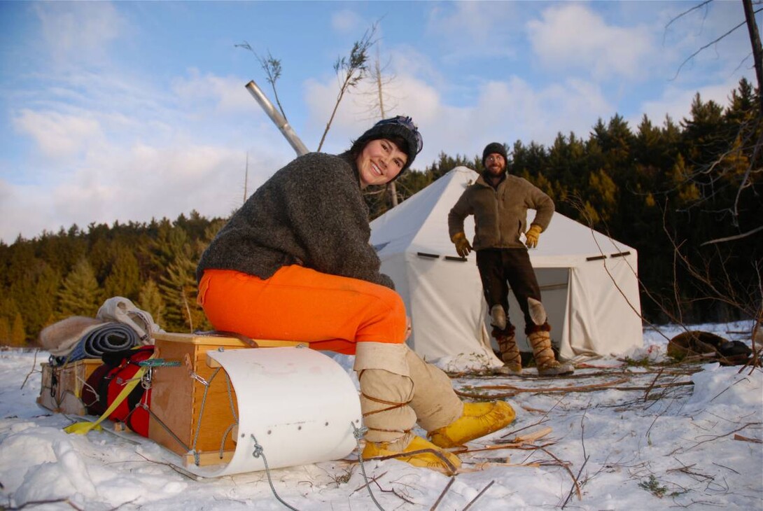 Intro to Traditional Winter Camping in Northern Ontario Lure of the North