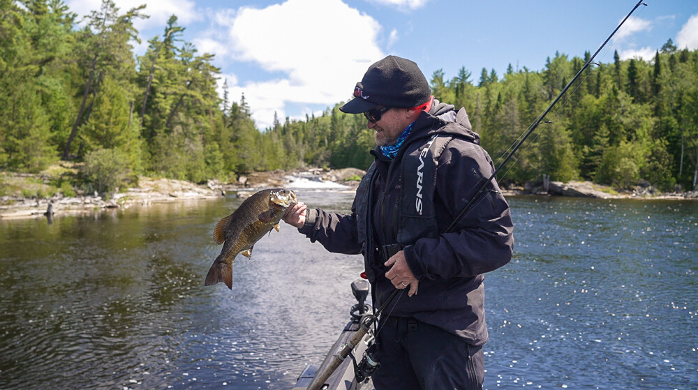 Bass, Brook Trout and Walleye Fishing at Hidden River Lodge