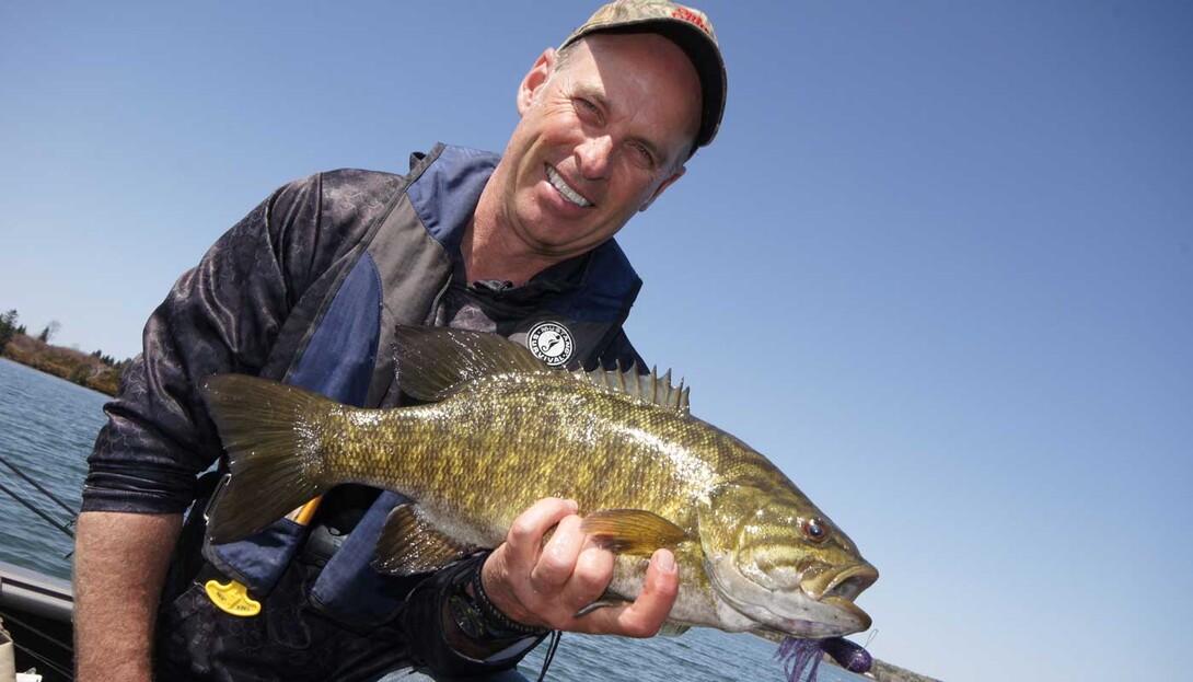 3 LB Smallmouth Bass On 3 LB Test Fishing Line